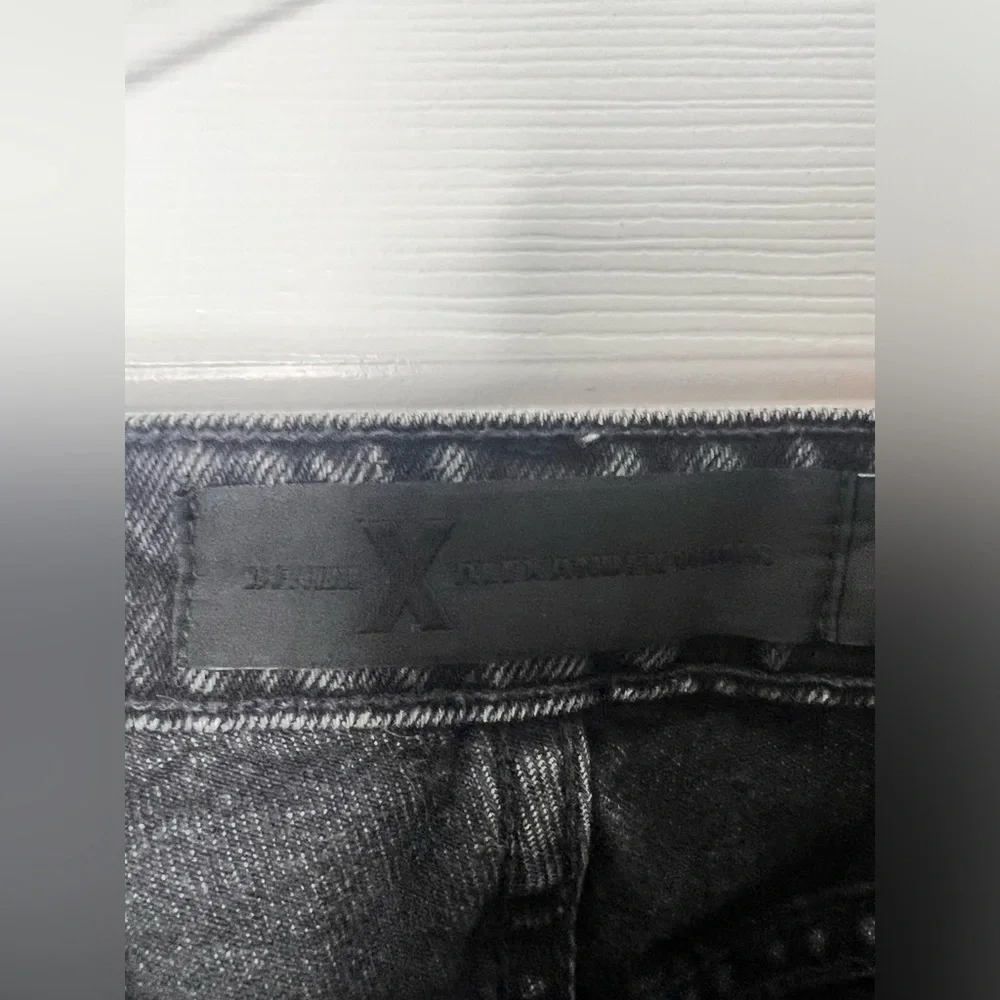 Alexander Wang Bite Grey Aged Shorts Sz 25